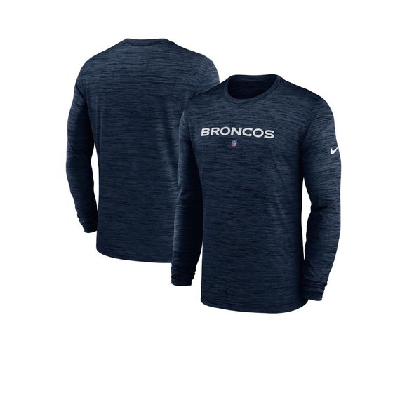 Nike Sideline Velocity Denver Broncos Shirt - NWT‎ - Picture 1 of 7